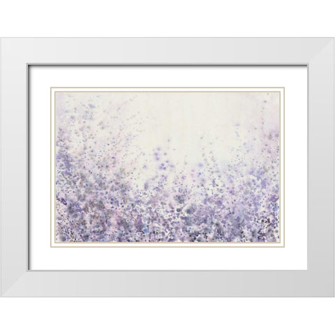 Soft Focus II White Modern Wood Framed Art Print with Double Matting by OToole, Tim