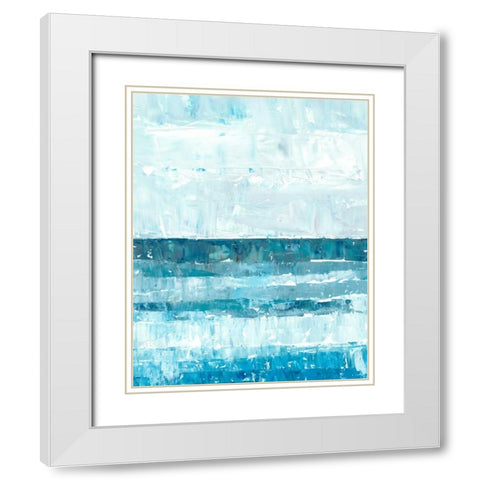 Edge of the World I White Modern Wood Framed Art Print with Double Matting by Harper, Ethan