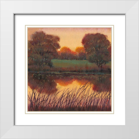 Early Evening I White Modern Wood Framed Art Print with Double Matting by OToole, Tim