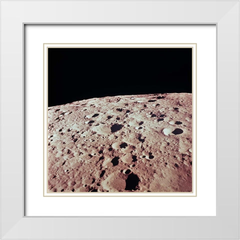Space Photography IV White Modern Wood Framed Art Print with Double Matting by Unknown