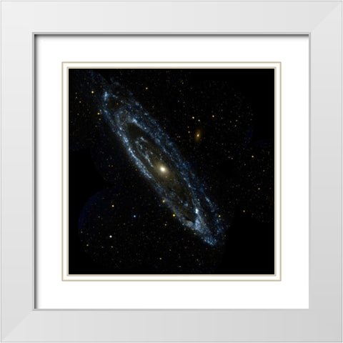 Space Photography V White Modern Wood Framed Art Print with Double Matting by Unknown