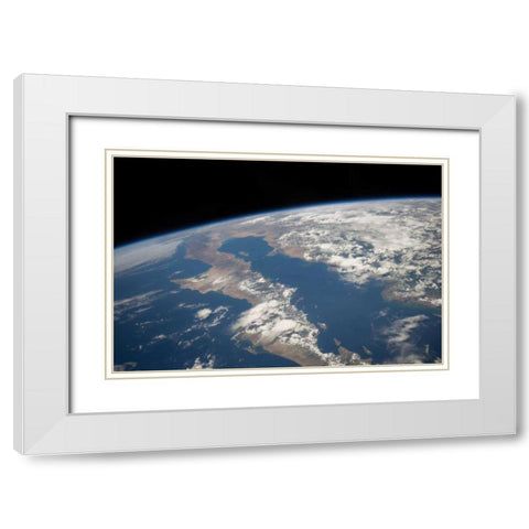 Space Photography XI White Modern Wood Framed Art Print with Double Matting by Unknown