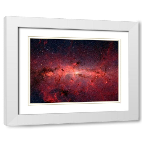 Space Photography XIII White Modern Wood Framed Art Print with Double Matting by Unknown