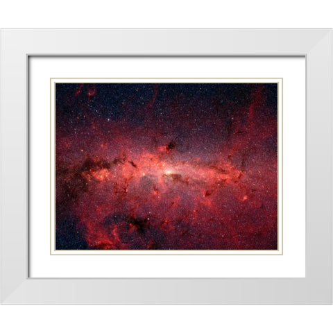 Space Photography XIII White Modern Wood Framed Art Print with Double Matting by Unknown