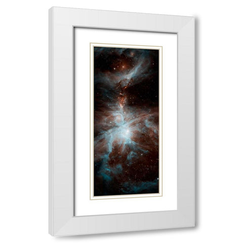 Space Photography XIV White Modern Wood Framed Art Print with Double Matting by Unknown