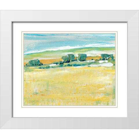 Summer Heat I White Modern Wood Framed Art Print with Double Matting by OToole, Tim