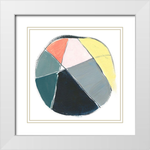 La Piscine I White Modern Wood Framed Art Print with Double Matting by Parker, Jennifer Paxton