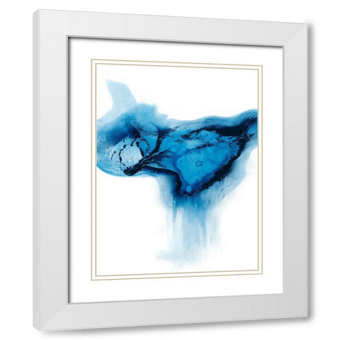 Dissipation II White Modern Wood Framed Art Print with Double Matting by Harper, Ethan