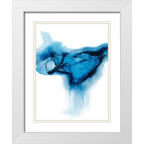 Dissipation II White Modern Wood Framed Art Print with Double Matting by Harper, Ethan