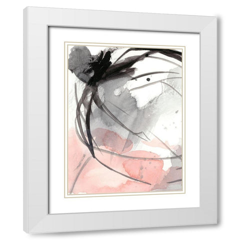 Around the Corner I White Modern Wood Framed Art Print with Double Matting by Harper, Ethan