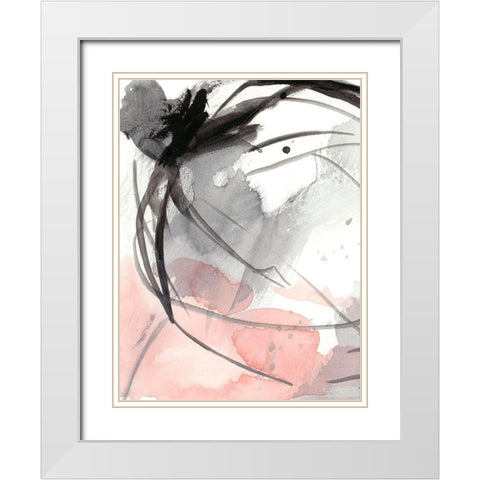 Around the Corner I White Modern Wood Framed Art Print with Double Matting by Harper, Ethan