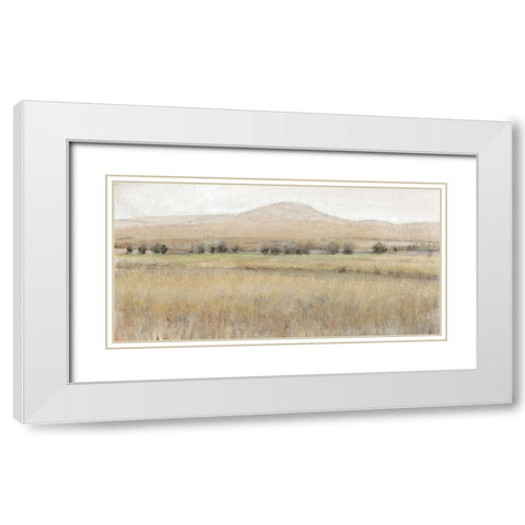 Dry Heat I White Modern Wood Framed Art Print with Double Matting by OToole, Tim