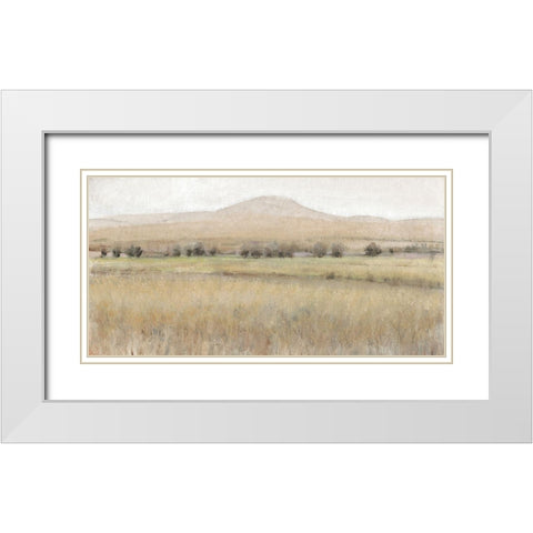 Dry Heat I White Modern Wood Framed Art Print with Double Matting by OToole, Tim