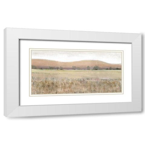 Dry Heat II White Modern Wood Framed Art Print with Double Matting by OToole, Tim