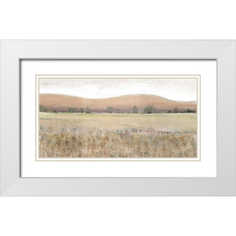 Dry Heat II White Modern Wood Framed Art Print with Double Matting by OToole, Tim