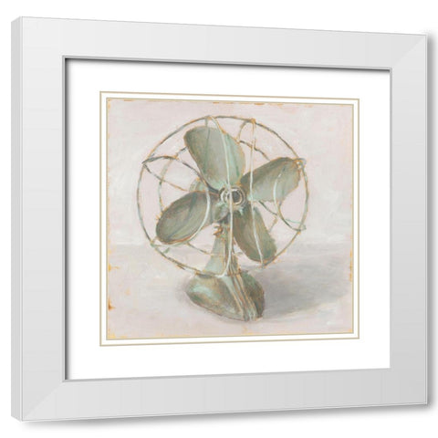 Old School II White Modern Wood Framed Art Print with Double Matting by Harper, Ethan