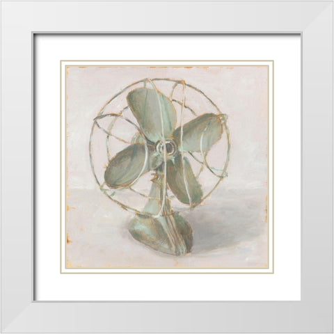 Old School II White Modern Wood Framed Art Print with Double Matting by Harper, Ethan