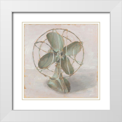 Old School II White Modern Wood Framed Art Print with Double Matting by Harper, Ethan