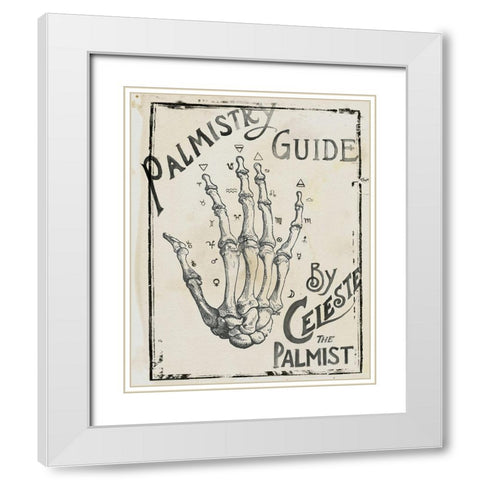 Mystical III White Modern Wood Framed Art Print with Double Matting by Parker, Jennifer Paxton