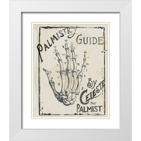Mystical III White Modern Wood Framed Art Print with Double Matting by Parker, Jennifer Paxton