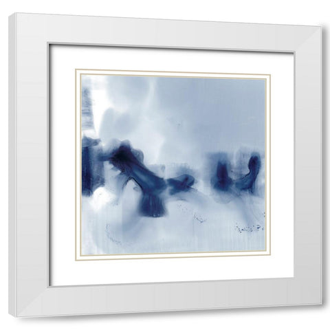 Box Jellies I White Modern Wood Framed Art Print with Double Matting by Harper, Ethan