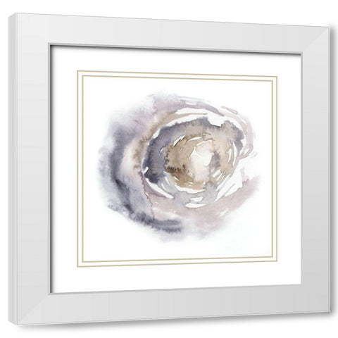 Cloud Nebula III White Modern Wood Framed Art Print with Double Matting by Harper, Ethan