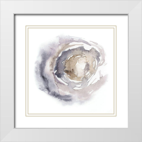 Cloud Nebula III White Modern Wood Framed Art Print with Double Matting by Harper, Ethan