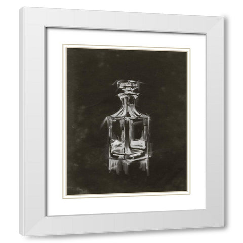 Crystal Barware II White Modern Wood Framed Art Print with Double Matting by Harper, Ethan