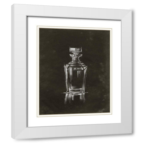 Crystal Barware IV White Modern Wood Framed Art Print with Double Matting by Harper, Ethan