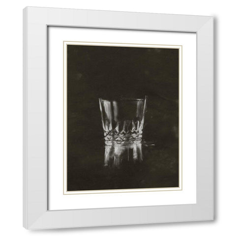 Crystal Barware VIII White Modern Wood Framed Art Print with Double Matting by Harper, Ethan