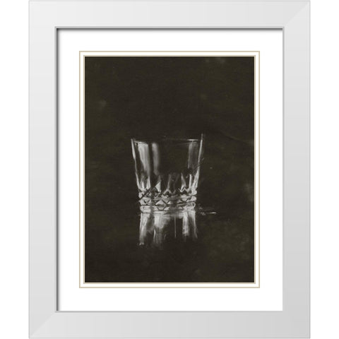 Crystal Barware VIII White Modern Wood Framed Art Print with Double Matting by Harper, Ethan
