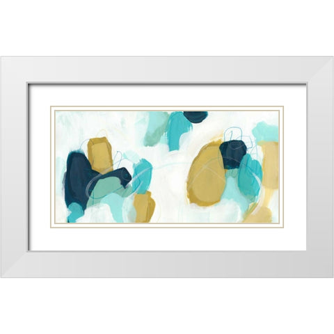 Boundless I White Modern Wood Framed Art Print with Double Matting by Vess, June Erica