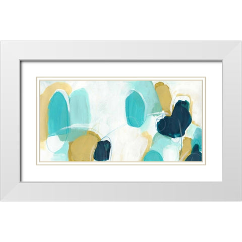 Boundless II White Modern Wood Framed Art Print with Double Matting by Vess, June Erica