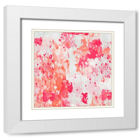 Fruit Punch I White Modern Wood Framed Art Print with Double Matting by Zarris, Chariklia