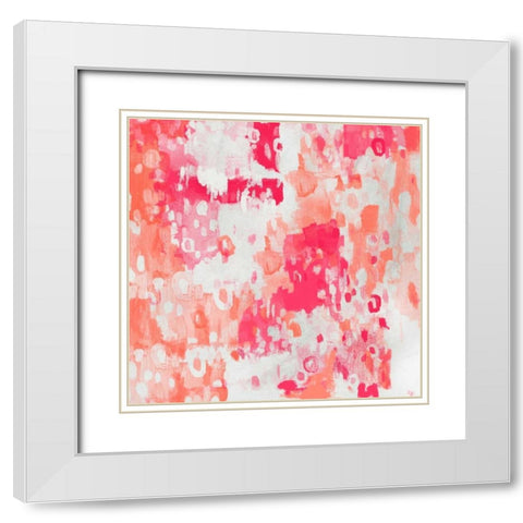 Fruit Punch II White Modern Wood Framed Art Print with Double Matting by Zarris, Chariklia