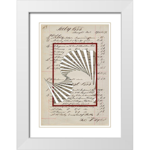 Journal Sketches XVIII White Modern Wood Framed Art Print with Double Matting by Galapon, Nikki