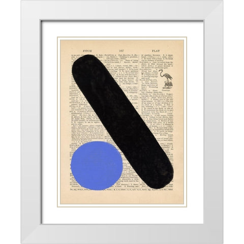 Modern Quotation IV White Modern Wood Framed Art Print with Double Matting by Stramel, Renee W.