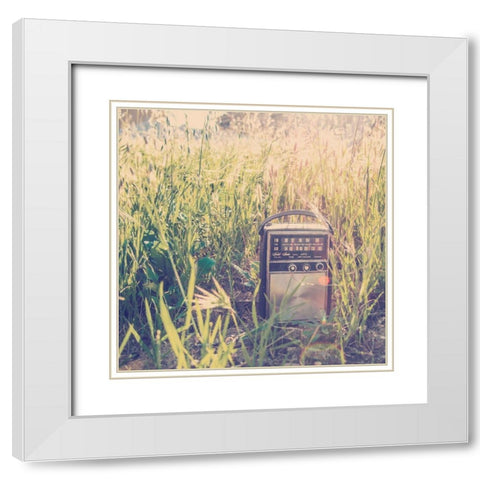 Vintage Office VIII White Modern Wood Framed Art Print with Double Matting by Brown, Thomas