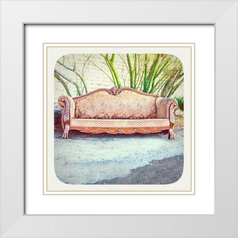 Vintage Office IX White Modern Wood Framed Art Print with Double Matting by Brown, Thomas