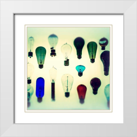 Vintage Office XI White Modern Wood Framed Art Print with Double Matting by Brown, Thomas