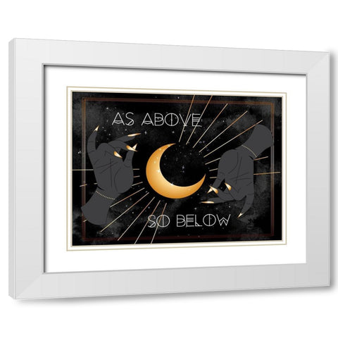 In the Golden Dawn I White Modern Wood Framed Art Print with Double Matting by Parker, Jennifer Paxton