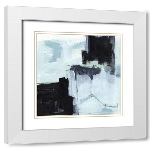 Fractal Sky VI White Modern Wood Framed Art Print with Double Matting by Parker, Jennifer Paxton
