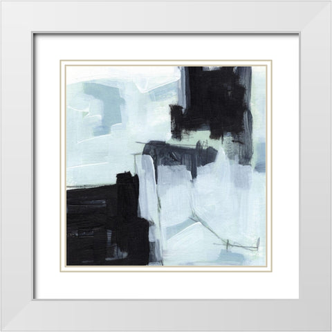Fractal Sky VI White Modern Wood Framed Art Print with Double Matting by Parker, Jennifer Paxton