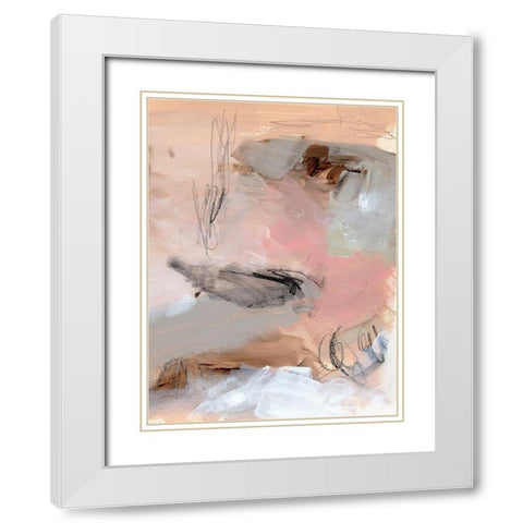 Sanibel I White Modern Wood Framed Art Print with Double Matting by Parker, Jennifer Paxton