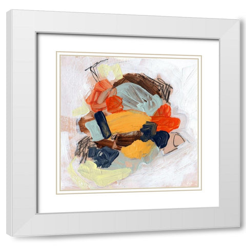 Lunchbox II White Modern Wood Framed Art Print with Double Matting by Parker, Jennifer Paxton