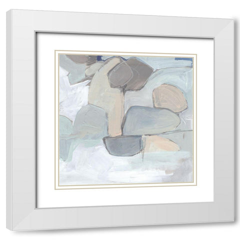 In the Year 2525 II White Modern Wood Framed Art Print with Double Matting by Parker, Jennifer Paxton