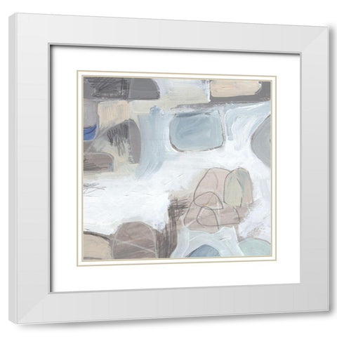 In the Year 2525 III White Modern Wood Framed Art Print with Double Matting by Parker, Jennifer Paxton