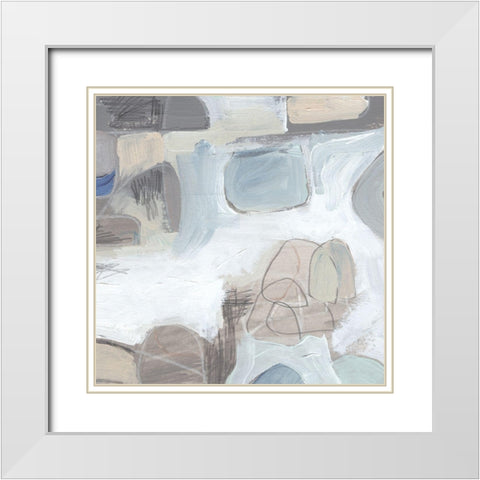In the Year 2525 III White Modern Wood Framed Art Print with Double Matting by Parker, Jennifer Paxton