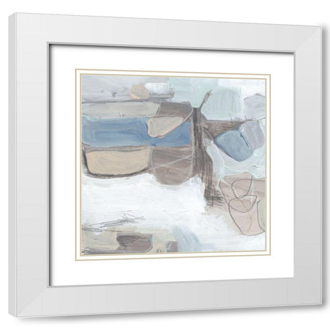 In the Year 2525 IV White Modern Wood Framed Art Print with Double Matting by Parker, Jennifer Paxton