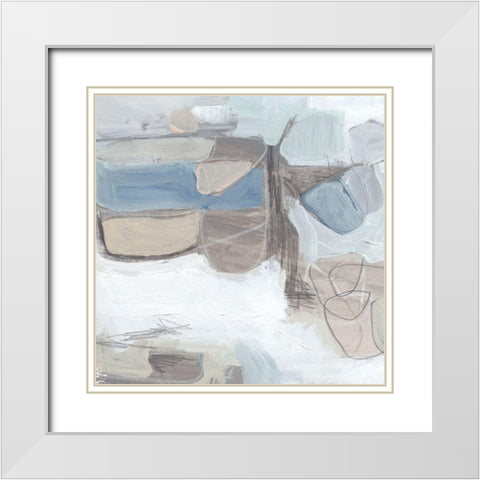 In the Year 2525 IV White Modern Wood Framed Art Print with Double Matting by Parker, Jennifer Paxton